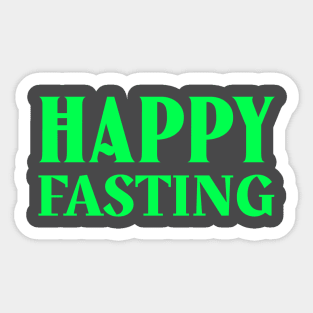 Happy Fasting Sticker